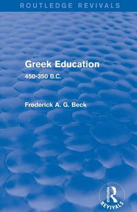 Produktbild: Greek Education (Routledge Revivals)