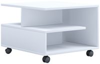 Produktbild: Holz Sofatisch Couchtisch Rollen rollbar Stango S