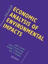 Produktbild: Economic Analysis of Environmental Impacts