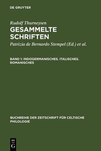 Produktbild: Indogermanisches. Italisches. Romanisches