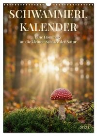 Produktbild: SCHWAMMERLKALENDER (Wandkalender 2027 DIN A3 hoch), CALVENDO Monatskalender