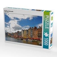 Produktbild: CALVENDO Puzzle Honfleur, Normandie | 1000 Teile Lege-Gr&ouml;&szlig;e 64x48cm Foto-Puzzle f&uuml;r gl&uuml;ckliche Stunden