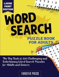 Produktbild: Word Search Puzzle Book For Seniors