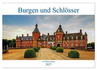 Produktbild: Burgen und Schl&ouml;sser im M&uuml;nsterland (Wandkalender 2027 DIN A2 quer), CALVENDO Monatskalender
