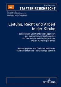 Produktbild: Leitung, Recht und Arbeit in der Kirche