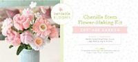 Produktbild: Bendable Blooms Chenille Stem Flower-Making Kit Cottage Garden