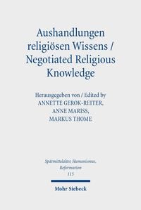 Produktbild: Aushandlungen religi&ouml;sen Wissens - Negotiated Religious Knowledge