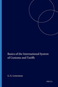Produktbild: Basics of the International System of Customs and Tariffs