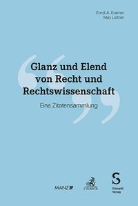 Produktbild: Glanz und Elend von Recht und Rechtswissenschaft