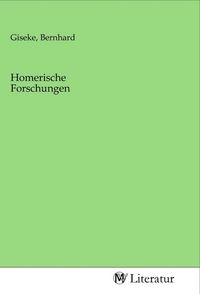 Produktbild: Homerische Forschungen