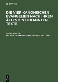 Produktbild: Die Evangelien des Markus und Lukas
