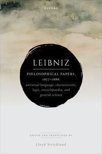 Produktbild: Leibniz: Philosophical Papers, 1677-1686