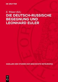 Produktbild: Die deutsch-russische Begegnung und Leonhard Euler