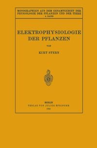 Produktbild: Elektrophysiologie der Pflanzen