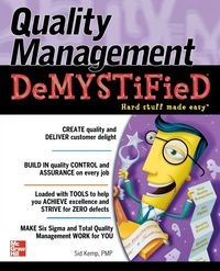 Produktbild: Quality Management Demystified