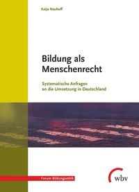 Produktbild: Bildung als Menschenrecht