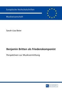 Produktbild: Benjamin Britten als Friedenskomponist