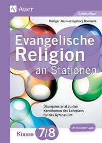 Produktbild: Evangelische Religion an Stationen 7-8 Gymnasium