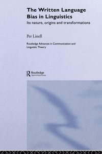 Produktbild: The Written Language Bias in Linguistics