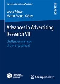 Produktbild: Advances in Advertising Research VIII