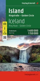 Produktbild: Freytag & berndt Stra&szlig;enkarte Island 1:400.000