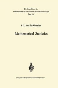 Produktbild: Mathematical Statistics