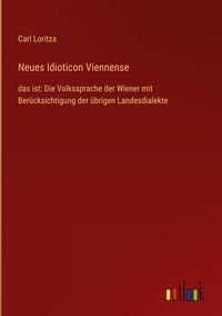 Produktbild: Neues Idioticon Viennense