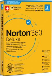 Bild vom Artikel Norton Security 360 Deluxe 25GB 1 User 3 PC [PC/Mac/Android/iOS] (D/F/I) vom Autor 