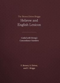 Produktbild: The Brown-Driver-Briggs Hebrew and English Lexicon