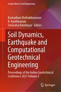 Produktbild: Soil Dynamics, Earthquake and Computational Geotechnical Engineering