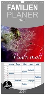 Produktbild: Familienplaner 2027 - Puste mal! mit 5 Spalten (Wandkalender, 21 x 45 cm) CALVENDO