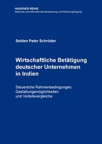 Produktbild: Wirtschaftliche Bet&auml;tigung deutscher Unternehmen in Indien
