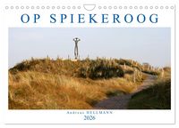 Produktbild: OP SPIEKEROOG (Wandkalender 2026 DIN A4 quer), CALVENDO Monatskalender