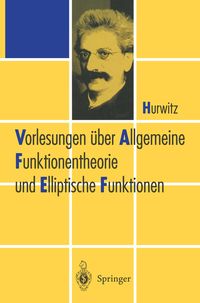 Produktbild: Vorlesungen &uuml;ber Allgemeine Funktionen-theorie und Elliptische Funktionen