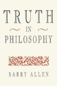 Produktbild: Truth in Philosophy