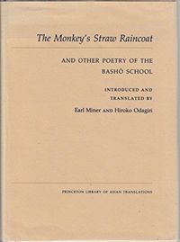 Produktbild: Miner, E: The Monkey's Straw Raincoat and Other Poetry of th