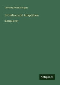 Produktbild: Evolution and Adaptation