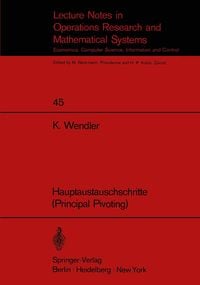 Produktbild: Hauptaustauschschritte (Principal Pivoting)