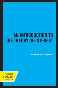 Produktbild: Introduction to the Theory of Interest