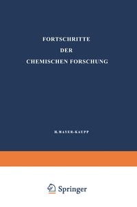 Produktbild: Topics in Current Chemistry 2/1