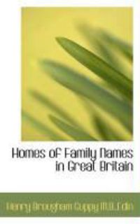 Produktbild: Homes of Family Names in Great Britain