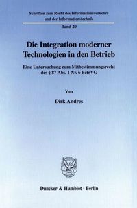 Produktbild: Die Integration moderner Technologien in den Betrieb.