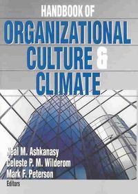 Produktbild: Handbook of Organizational Culture and Climate