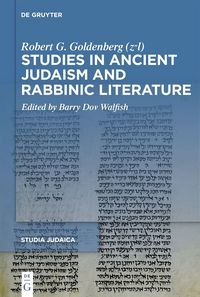 Produktbild: Studies in Ancient Judaism and Rabbinic Literature