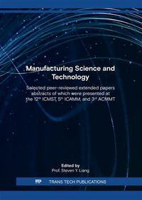 Produktbild: Manufacturing Science and Technology