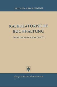 Produktbild: Kalkulatorische Buchhaltung