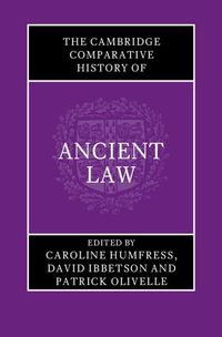 Produktbild: Cambridge Comparative History of Ancient Law