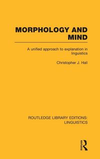 Produktbild: Morphology and Mind