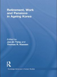 Produktbild: Retirement, Work and Pensions in Ageing Korea