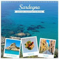 Produktbild: Sardegna - landscapes, sea and food from Sardinia (Wall Calendar 2026 12 &times; 12 Inch) CALVENDO 12 Month Wall Calendar